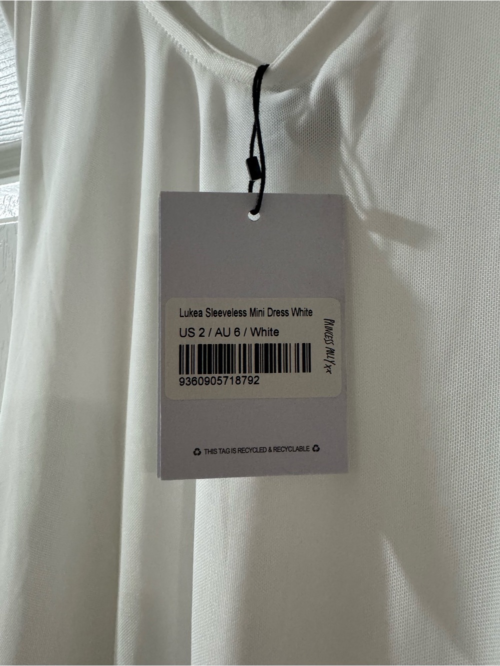 Princess Polly White Sleeveless Mini Dress - Picture 9 of 9